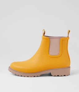 SPLASHY DF BUTTER ROSE GUMBOOT
