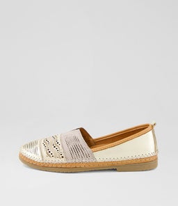 BIAN DF METALLIC TAUPE MULTI