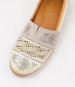 BIAN DF METALLIC TAUPE MULTI