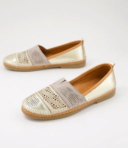 BIAN DF METALLIC TAUPE MULTI