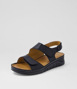 AUDREA DF BLACK LEATHER