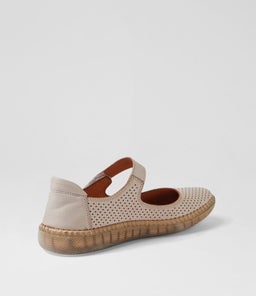 CHALLENGE DF PALE TAUPE LEATHER