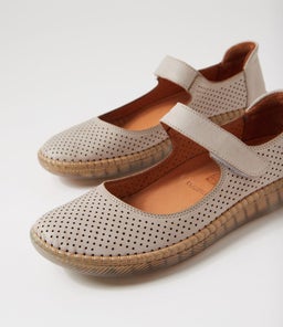 CHALLENGE DF PALE TAUPE LEATHER