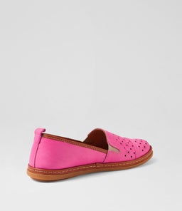 CICKY DF FUCHSIA TAN LEATHER