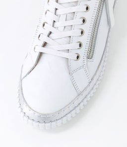 JAYDES DF WHITE NAVY LEATHER