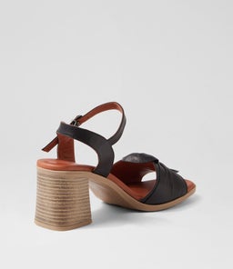 MOSIAN DF BLACK LEATHER
