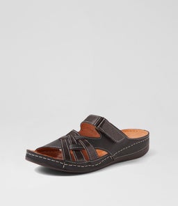 NIAMO DF BLACK PEWTER LEATHER