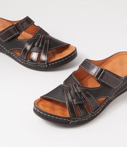 NIAMO DF BLACK PEWTER LEATHER