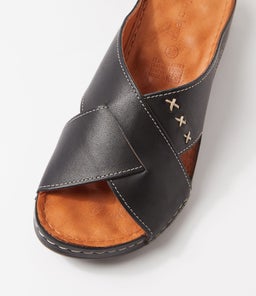 NIVERO DF BLACK LEATHER