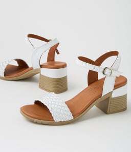 UFOL DF WHITE LEATHER