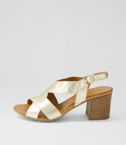 WYSH DF PALE GOLD LEATHER