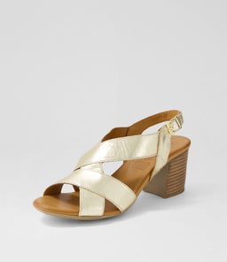 WYSH DF PALE GOLD LEATHER