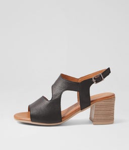 WALTZIN DF BLACK LEATHER
