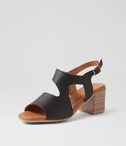 WALTZIN DF BLACK LEATHER