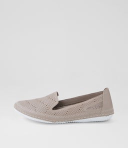 GENCY DF TAUPE LEATHER