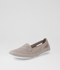 GENCY DF TAUPE LEATHER