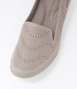 GENCY DF TAUPE LEATHER