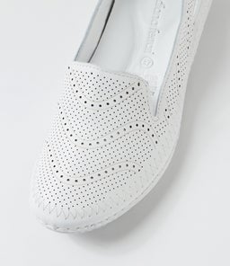GENCY DF WHITE LEATHER