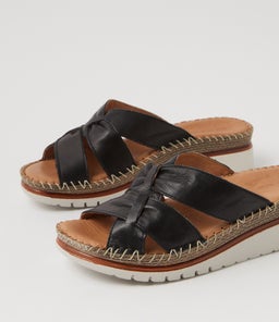 INDIS DF BLACK LEATHER