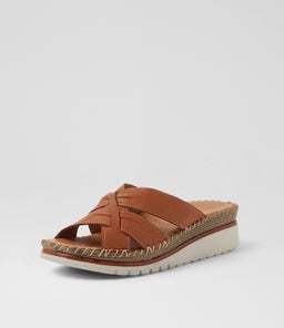 INDIS DF TAN LEATHER