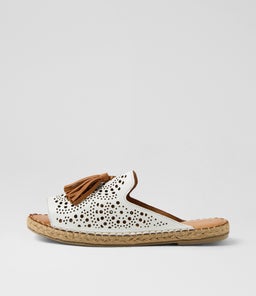 PERILA DF WHITE LEATHER