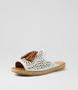 PERILA DF WHITE LEATHER