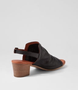 ECHES DF BLACK LEATHER