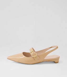DEANIE DF NUDE PATENT LEATHER