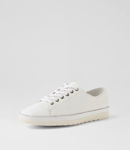 AMITTA DF WHITE WHITE SHRUNKEN LEATHER