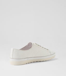 AMITTA DF WHITE WHITE SHRUNKEN LEATHER