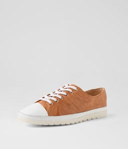 AMITTA DF WHITE PEACH SHRUNKEN LEATHER