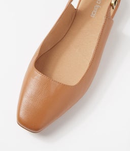 DRIVEN DF DK TAN LEATHER
