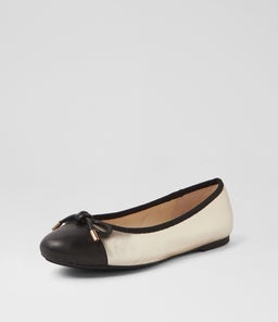 KATTI DF BLACK PALE GOLD LEATHER