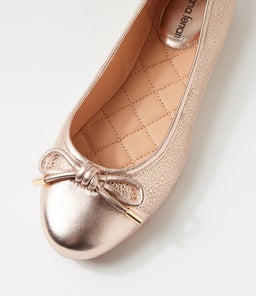 KATTI DF PALE ROSE GOLD ROSE GOLD LEATHER SPECKLE