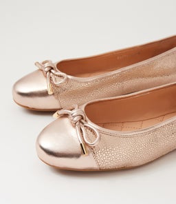 KATTI DF PALE ROSE GOLD ROSE GOLD LEATHER SPECKLE