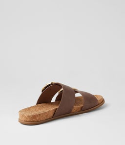 NAESTO DF TAUPE CORK SOLE LEATHER