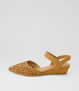 PARI DF DK TAN LEATHER
