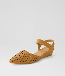 PARI DF DK TAN LEATHER