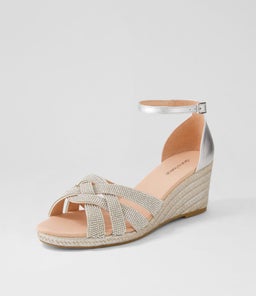 JEENA DF SILVER JEWELS LEATHER