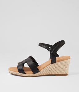 JINGER DF BLACK LEATHER