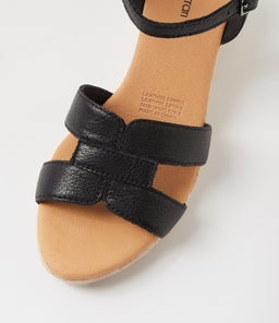JINGER DF BLACK LEATHER