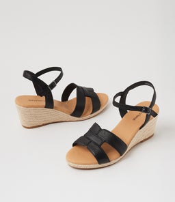 JINGER DF BLACK LEATHER