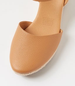 FEEFEE DF LT TAN TUMBLE LEATHER