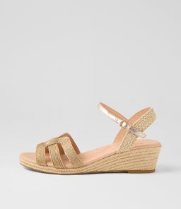 HISPANI DF ROSE GOLD ROPE LEATHER