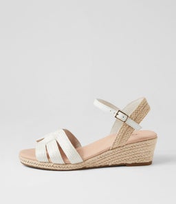 HISPANI DF WHITE ROPE LEATHER
