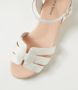 HISPANI DF WHITE ROPE LEATHER