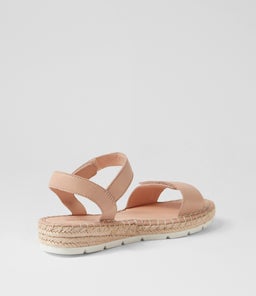 LAREEN DF DK NUDE WHITE SOLE LEATHER