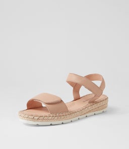 LAREEN DF DK NUDE WHITE SOLE LEATHER