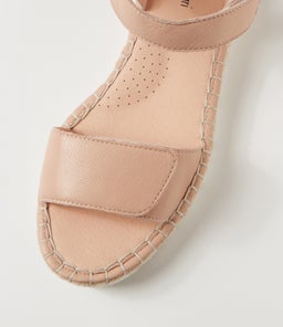 LAREEN DF DK NUDE WHITE SOLE LEATHER