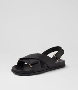 NARLOW DF BLACK LEATHER